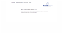 Desktop Screenshot of metrolution.com